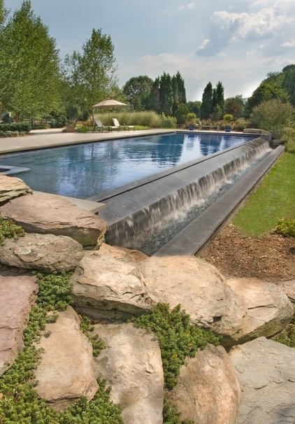 contemporary pool by Lewis Aquatech