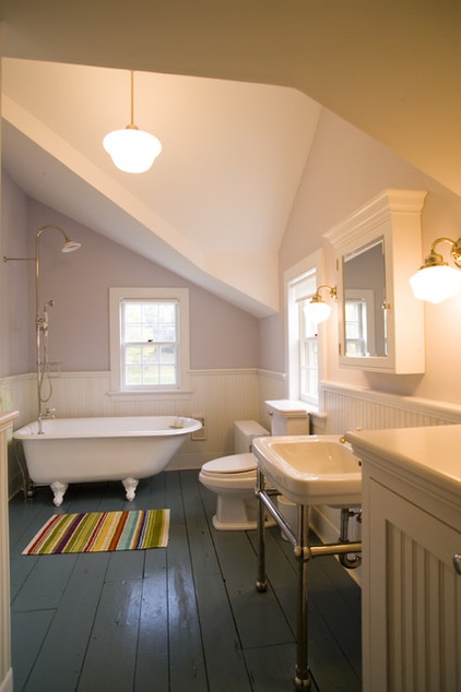 farmhouse bathroom by JAMES DIXON ARCHITECT PC