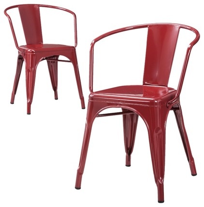 industrial dining chairs by Target