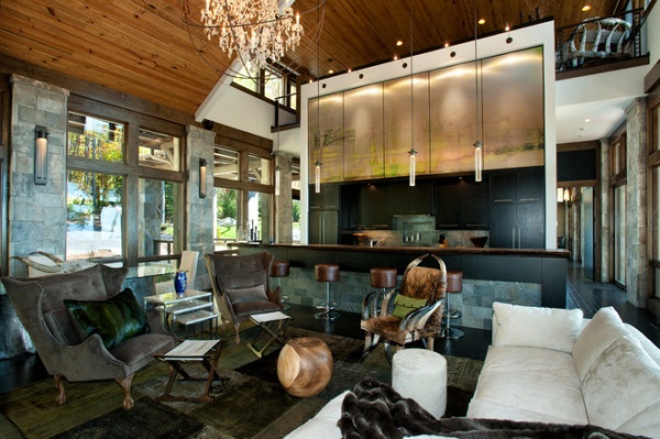 modern living room by Dianne Davant and Associates