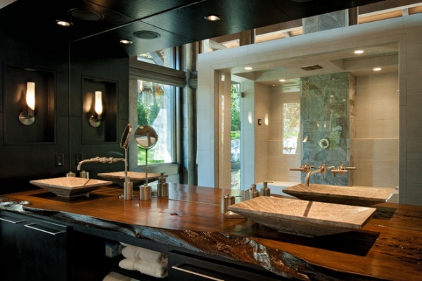 modern bathroom by Dianne Davant and Associates