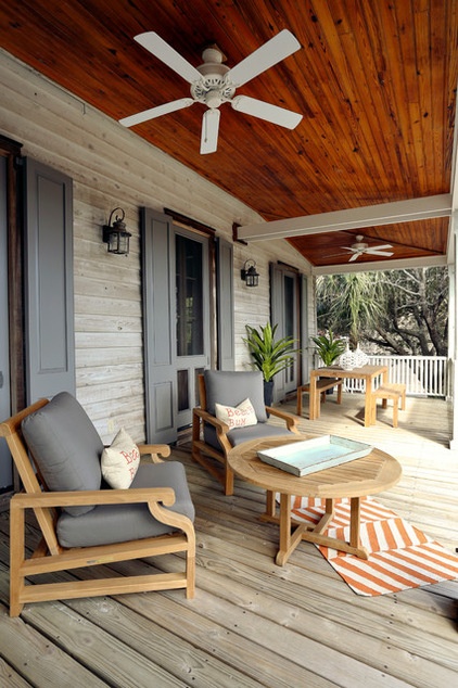 beach style porch by Matthew Bolt Graphic Design