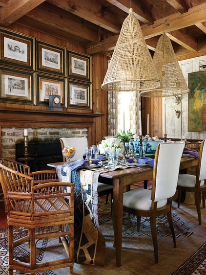 traditional dining room by Southern Living