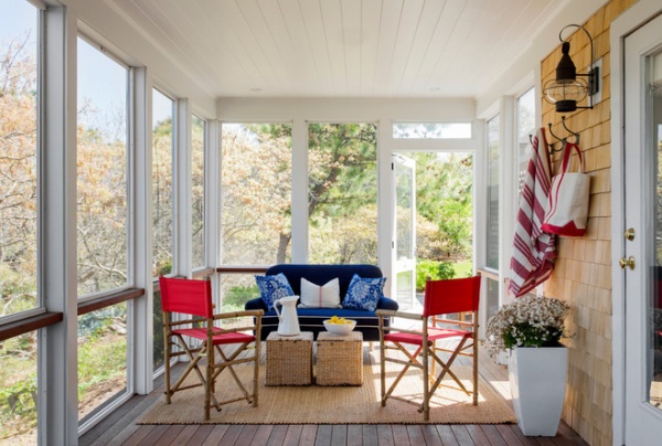 beach style porch by kelly mcguill home