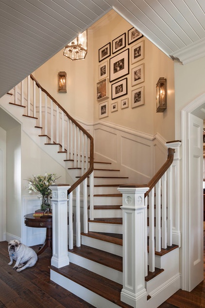 beach style staircase by Norman Design Group, Inc.