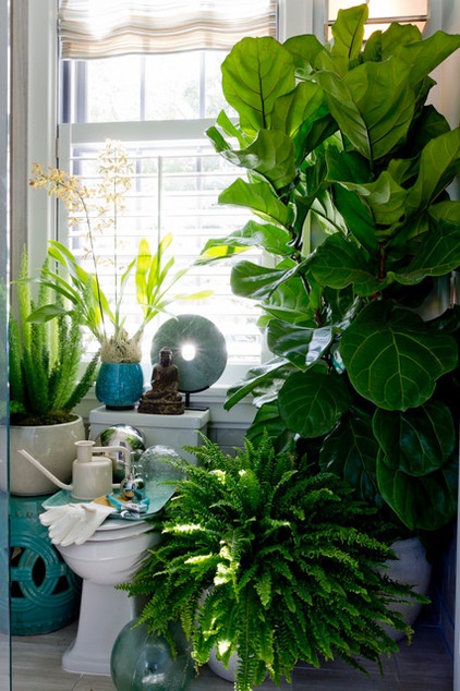 Eclectic Bathroom by Rikki Snyder