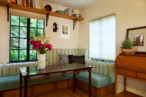 Eclectic Dining Room by Margot Hartford Photography