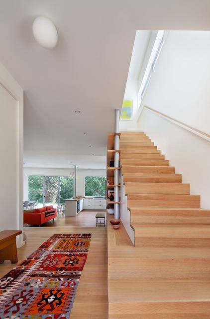 Contemporary Staircase by Stephen Moser Architect