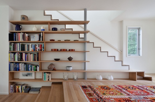 Contemporary Staircase by Stephen Moser Architect