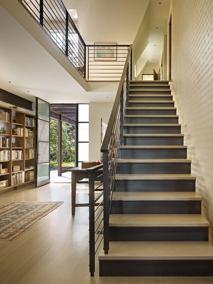 Contemporary Staircase by DeForest Architects