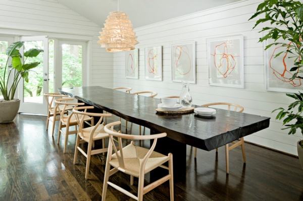 Contemporary Dining Room by Jessica Helgerson Interior Design