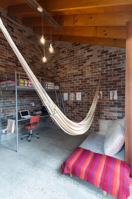 Industrial Bedroom by carterwilliamson architects