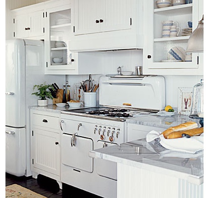 Traditional Kitchen kitchen-vintage-appliances - White