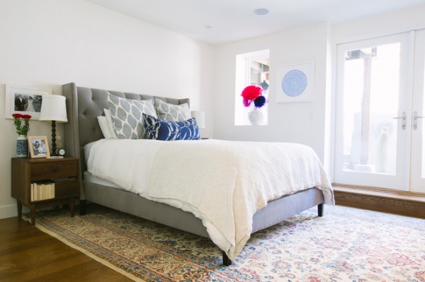 Contemporary Bedroom by Nanette Wong