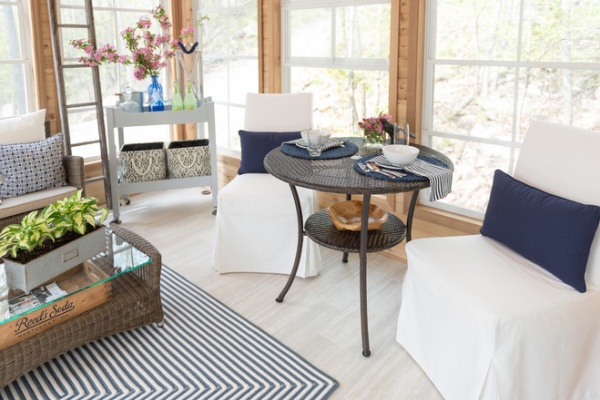 Beach Style Sunroom by Sonya Kinkade Design