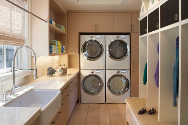 Traditional Laundry Room by Tomaro Design Group