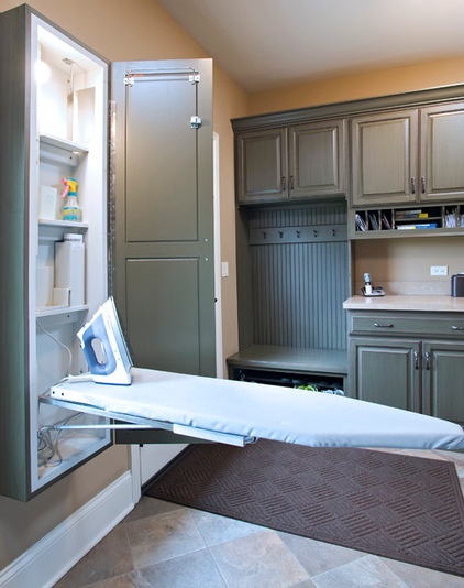 Traditional Laundry Room by John Hall Homes