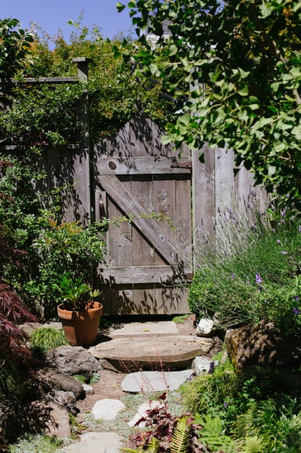 Contemporary Patio by Nanette Wong