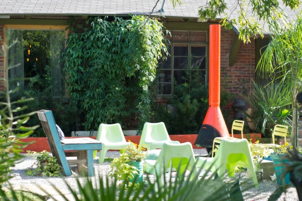 Eclectic Patio by Hilary Walker