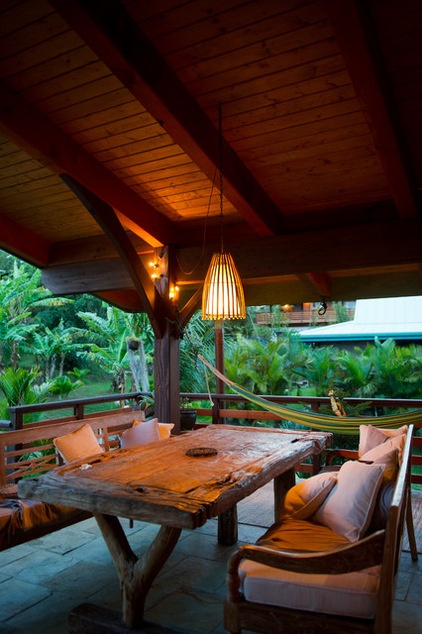 Tropical Porch by Ashley Camper Photography