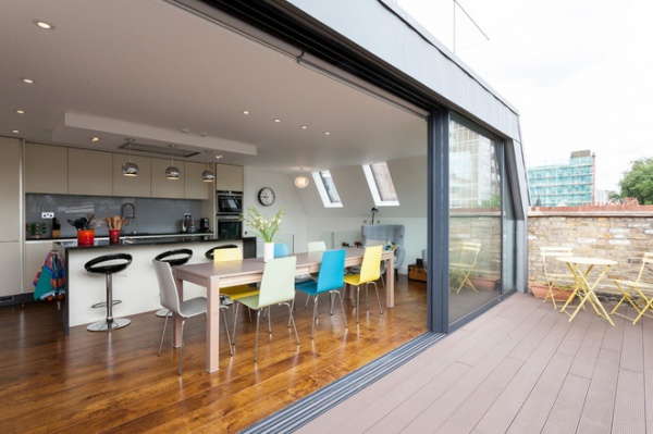 Contemporary Dining Room by Chris Snook