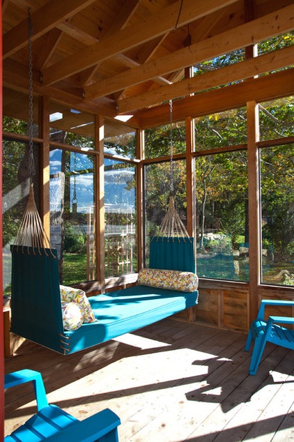 Contemporary Sunroom by Knight Associates