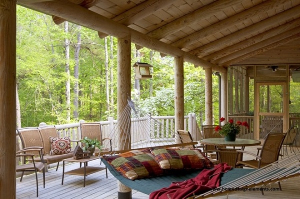 Traditional Porch by Home Design Elements LLC