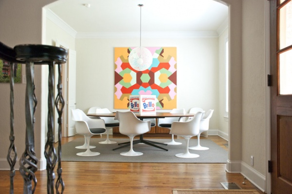 Contemporary Dining Room by Hilary Walker