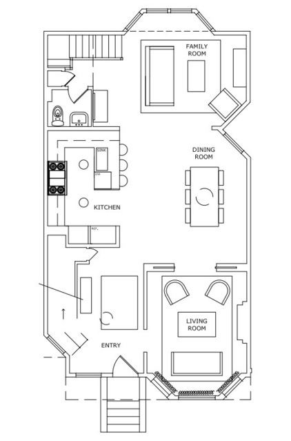 Open Sesame in a Cheery Family Home