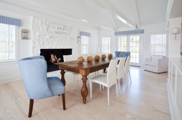 Beach Style Dining Room by Christopher's Home Furnishings of Nantucket, Inc.