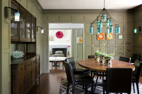 Eclectic Dining Room by LDa Architecture & Interiors