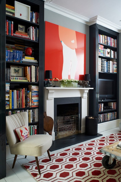 Eclectic Family Room by Turner Pocock