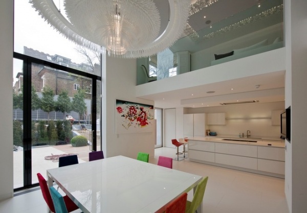 Contemporary Dining Room by sporadicSPACE