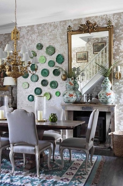 Traditional Dining Room by VSP Interiors