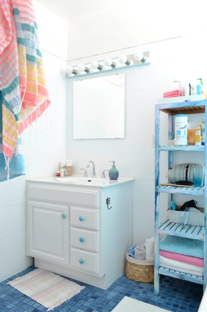 Eclectic Bathroom Bright Bohemian Inspired Apartment in the Haight