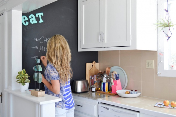 Eclectic Kitchen Bright Bohemian Inspired Apartment in the Haight