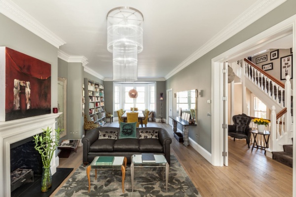 Traditional Living Room by Riach Architects