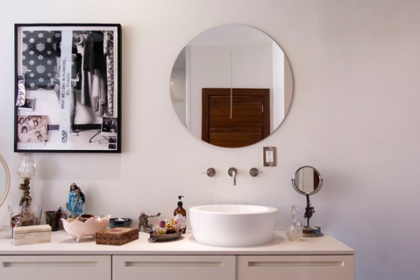 Eclectic Bathroom by Adrienne DeRosa