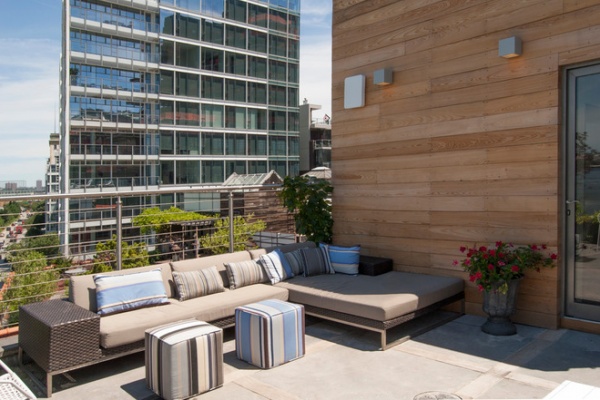 Eclectic Patio by Adrienne DeRosa