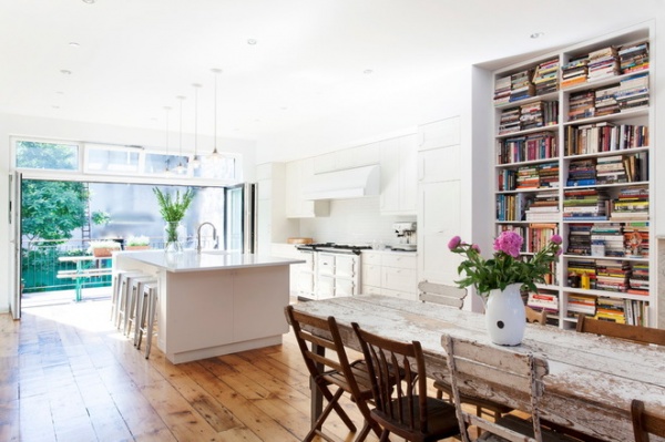 Transitional Kitchen by Bonaventura Architect