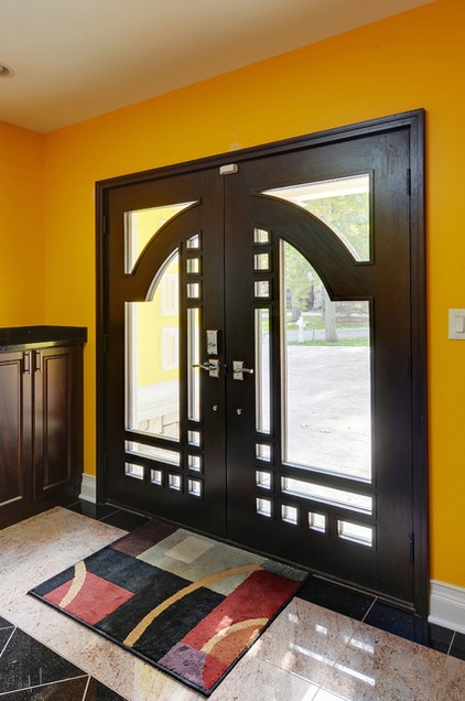 Contemporary Entry by Doors For Builders Inc