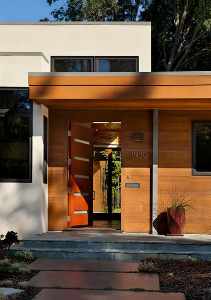 Modern Entry by Simpson Design Group Architects