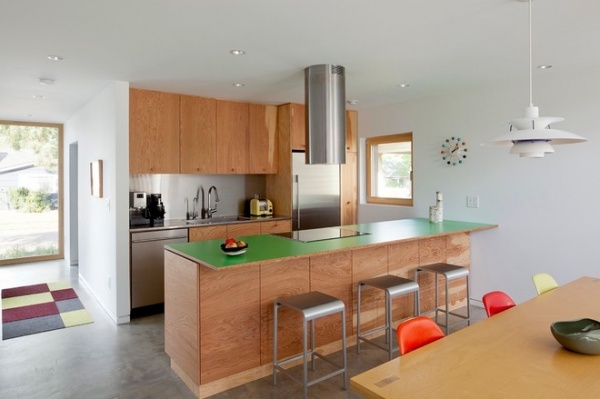 Midcentury Kitchen by In Situ Architecture