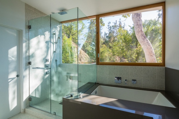 Contemporary Bathroom by ANX / Aaron Neubert Architects