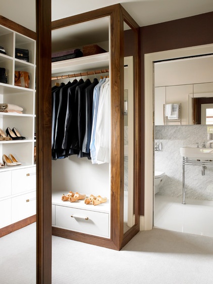 Contemporary Closet by Amory Brown