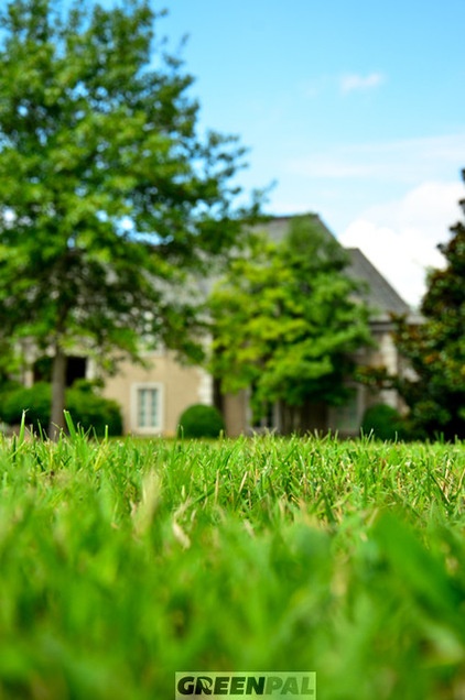 Farmhouse Landscape by GreenPal Lawn Care