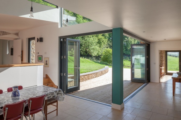 Contemporary Dining Room by Millar Howard Workshop