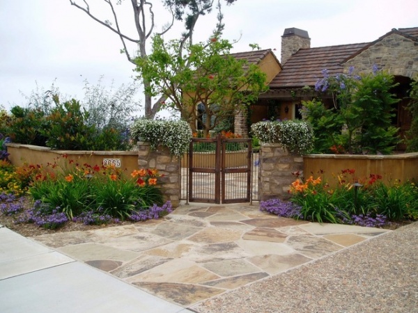 Mediterranean Landscape by The Design Build Company