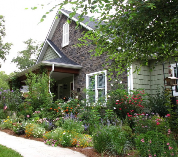 Craftsman Landscape Front Porch Makeover Summer 2010