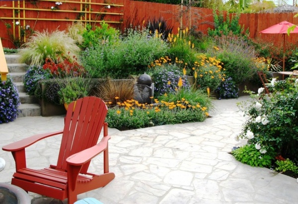 Mediterranean Landscape by debora carl landscape design